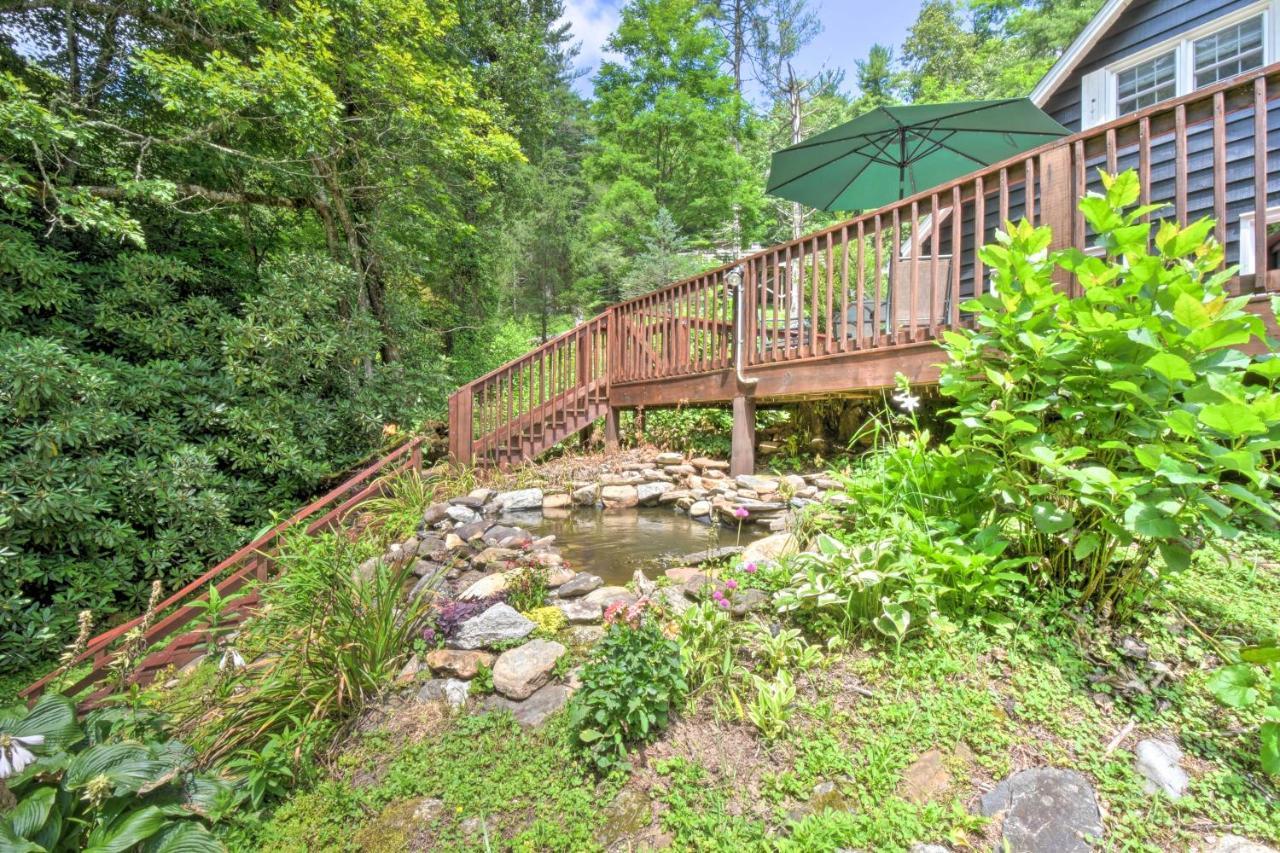 Enchanting Highlands Cottage With Pond And Falls! Екстер'єр фото